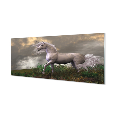 Acrylglasbilder Einhorn wolken