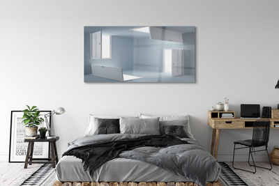 Acrylglasbilder Tür 3d
