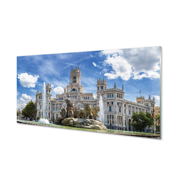 Acrylglasbilder Fontaine palace madrid spanien