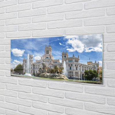 Acrylglasbilder Fontaine palace madrid spanien