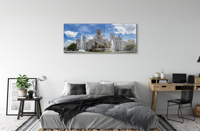 Acrylglasbilder Fontaine palace madrid spanien