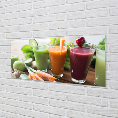 Acrylglasbilder Gemüsecocktails