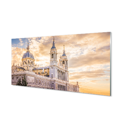 Acrylglasbilder Spanien kathedrale sonnenuntergang