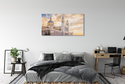 Acrylglasbilder Spanien kathedrale sonnenuntergang