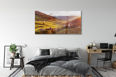 Acrylglasbilder Deutschland gebäude waldtal