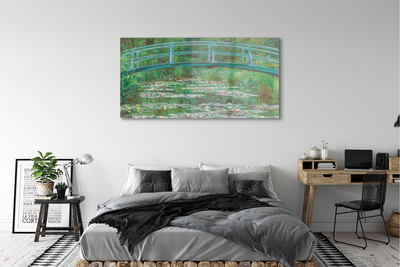 Acrylglasbilder Brücke gemalt kunst