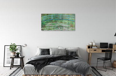 Acrylglasbilder Brücke gemalt kunst