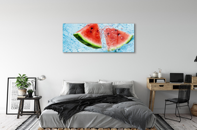 Acrylglasbilder Wassermelone wasser