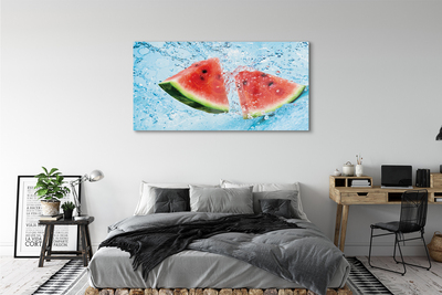 Acrylglasbilder Wassermelone wasser