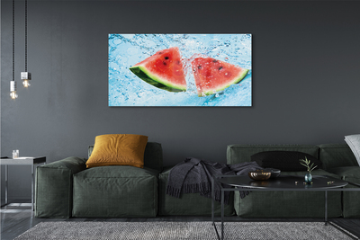 Acrylglasbilder Wassermelone wasser