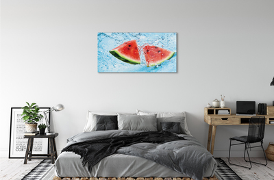 Acrylglasbilder Wassermelone wasser