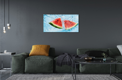 Acrylglasbilder Wassermelone wasser