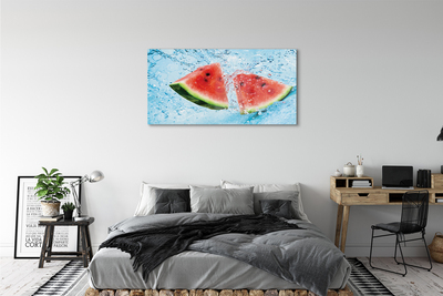 Acrylglasbilder Wassermelone wasser