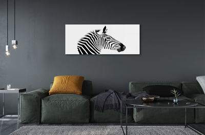 Acrylglasbilder Illustration von zebra