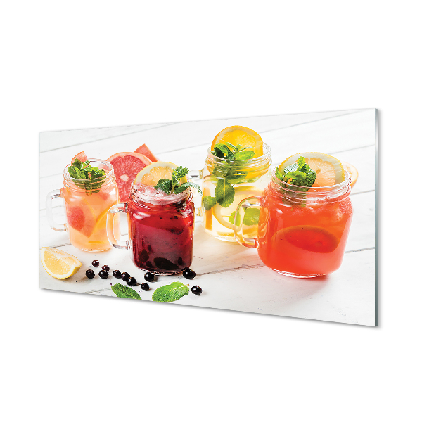 Acrylglasbilder Cocktails citrus