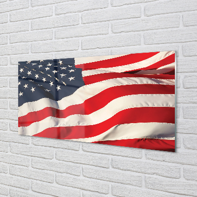 Acrylglasbilder United states flag