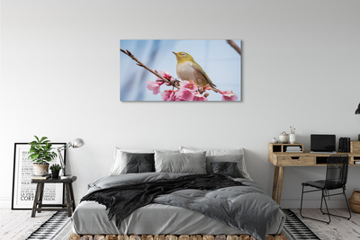 Acrylglasbilder Vogel auf einem ast