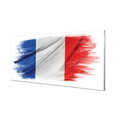 Acrylglasbilder Die flagge von frankreich