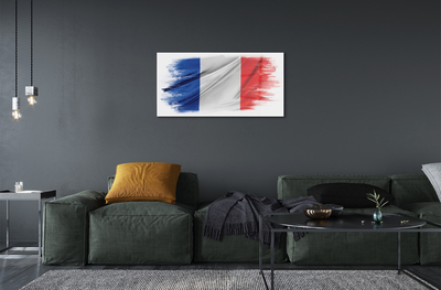 Acrylglasbilder Die flagge von frankreich