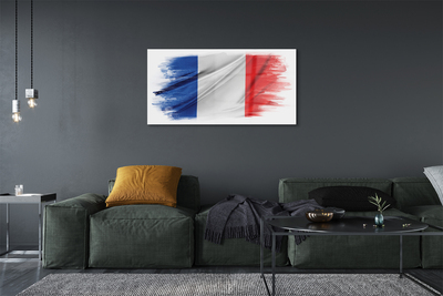 Acrylglasbilder Die flagge von frankreich