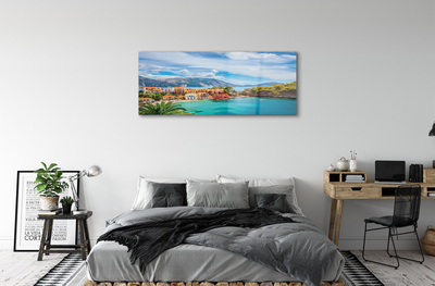 Acrylglasbilder Berge der küste von griechenland