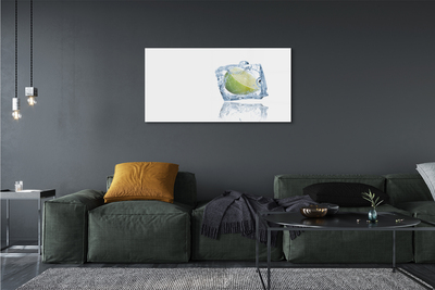 Acrylglasbilder Kalk eiswürfel