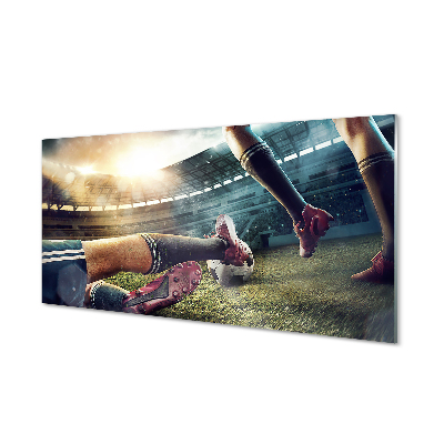 Acrylglasbilder Fußballstadion kork