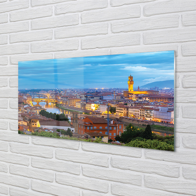 Acrylglasbilder Italien sunset panorama