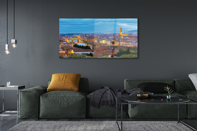 Acrylglasbilder Italien sunset panorama