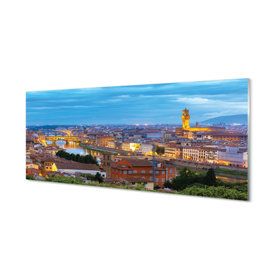 Acrylglasbilder Italien sunset panorama