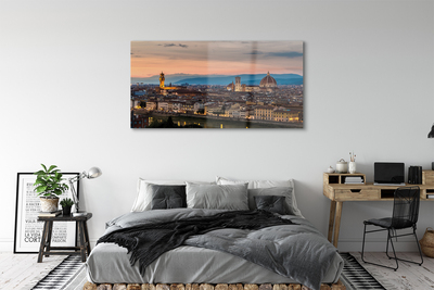 Acrylglasbilder Italien panorama kathedrale berge