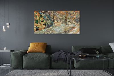 Acrylglasbilder Abstrakte kunst städtischer markt
