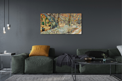 Acrylglasbilder Abstrakte kunst städtischer markt