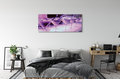Acrylglasbilder Cocktails in gläsern