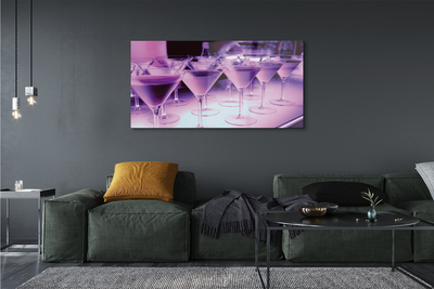 Acrylglasbilder Cocktails in gläsern