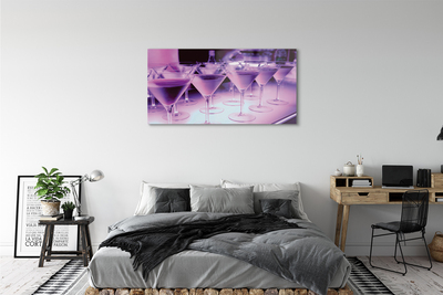 Acrylglasbilder Cocktails in gläsern