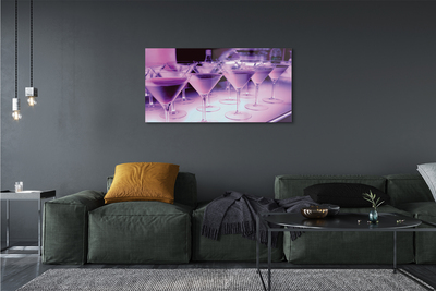 Acrylglasbilder Cocktails in gläsern