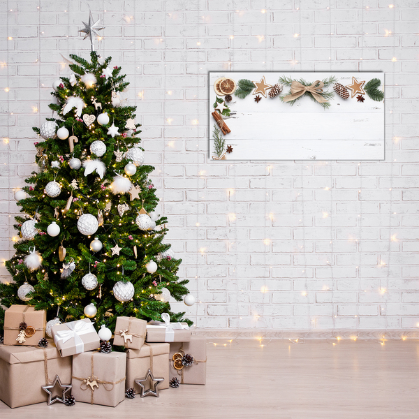 Acrylglasbilder Weihnachtsfeiertags-Lebkuchen