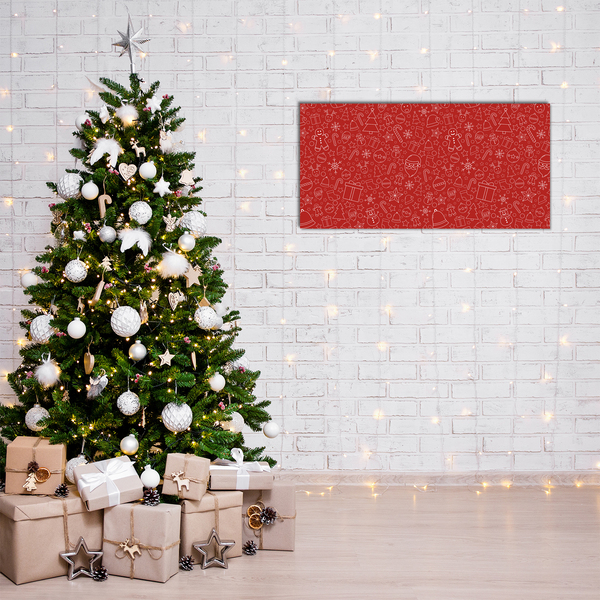 Glasbild aus Plexiglas® Weihnachtsdekoration Winterferien