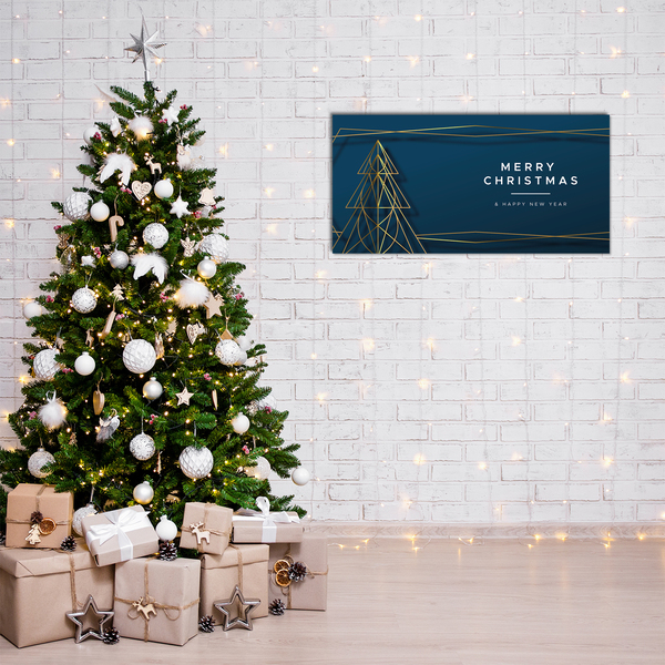 Glasbild aus Plexiglas® Weihnachten Weihnachtsbaum