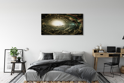 Leinwandbilder Wolken von Vögeln