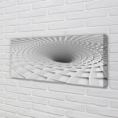 Leinwandbilder 3D-geometrische Einfülltrichter