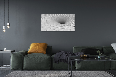 Leinwandbilder 3D-geometrische Einfülltrichter
