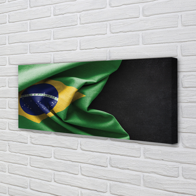 Leinwandbilder Brasilien-Flagge