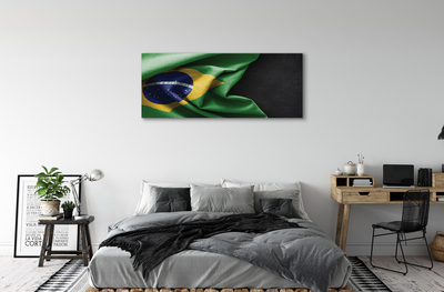 Leinwandbilder Brasilien-Flagge