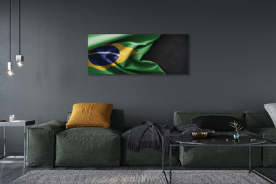 Leinwandbilder Brasilien-Flagge