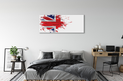 Leinwandbilder Die Flagge von Großbritannien