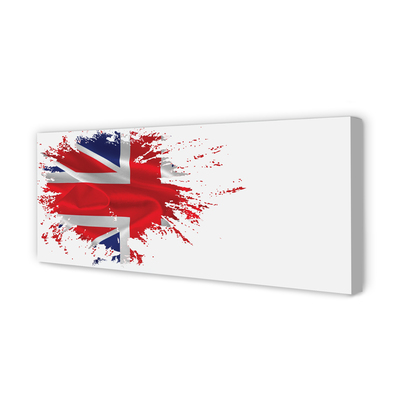 Leinwandbilder Die Flagge von Großbritannien