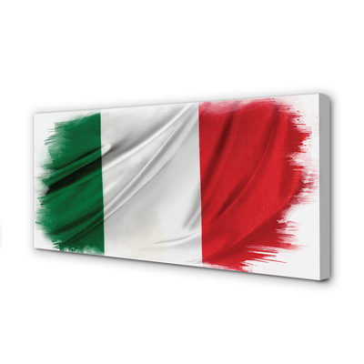 Leinwandbilder Flagge von Italien