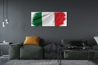 Leinwandbilder Flagge von Italien